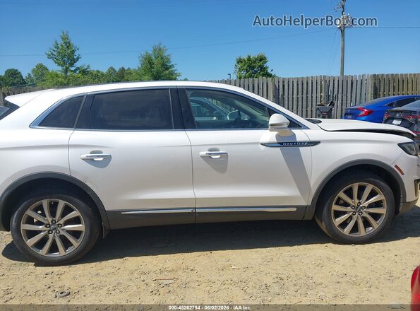 2LMPJ8L99KBL58123 2019 LINCOLN NAUTILUS White Սալոնի հետևի տեսք