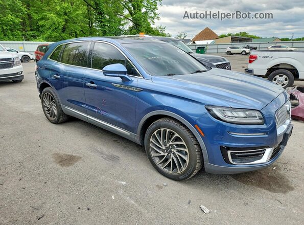 2LMPJ8L9XKBL14373 2019 LINCOLN NAUTILUS Blue 