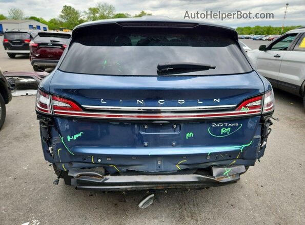 2LMPJ8L9XKBL14373 2019 LINCOLN NAUTILUS Blue 