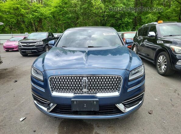 2LMPJ8L9XKBL14373 2019 LINCOLN NAUTILUS Blue 