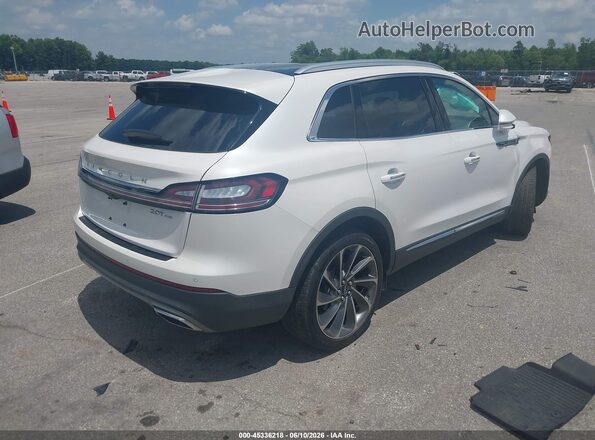 2LMPJ8L9XKBL58633 2019 LINCOLN NAUTILUS White Trasero derecho