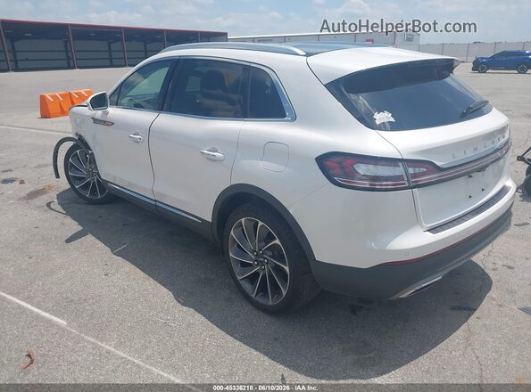 2LMPJ8L9XKBL58633 2019 LINCOLN NAUTILUS White Trasero izquierdo