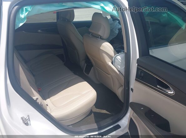 2LMPJ8L9XKBL58633 2019 LINCOLN NAUTILUS White Vista de la etiqueta del VIN