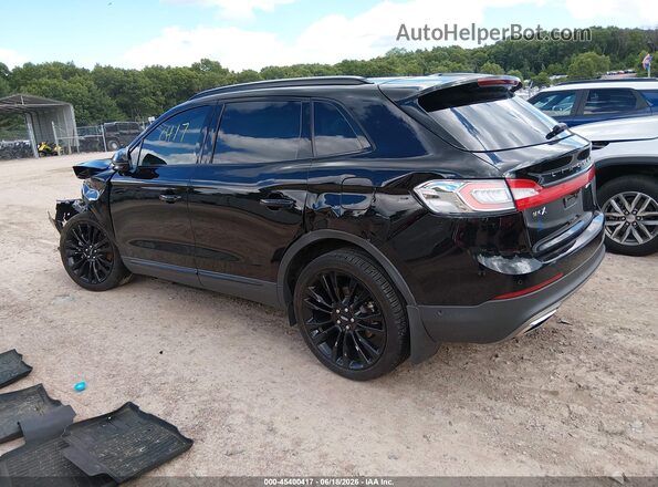 2LMPJ8LP1HBL24751 2017 LINCOLN MKX Black Rear left