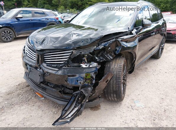 2LMPJ8LP1HBL24751 2017 LINCOLN MKX Black Front view