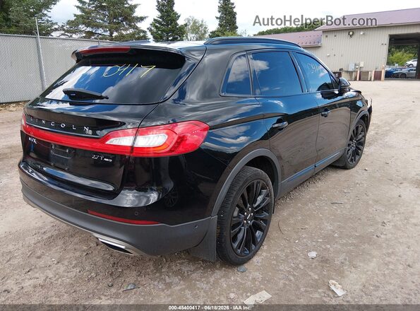2LMPJ8LP1HBL24751 2017 LINCOLN MKX Black Rear right