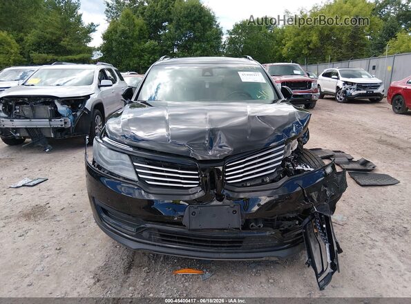 2LMPJ8LP1HBL24751 2017 LINCOLN MKX Black Instrument cluster view