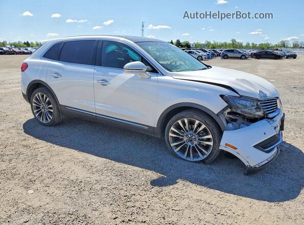2LMPJ8LP1HBL35829 2017 LINCOLN MKX White Front right