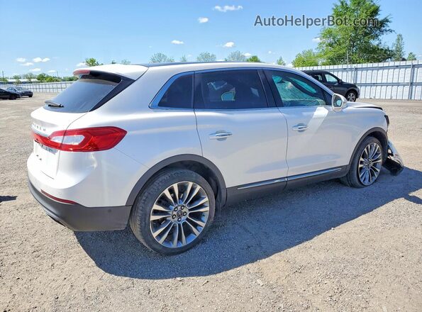 2LMPJ8LP1HBL35829 2017 LINCOLN MKX White Rear right