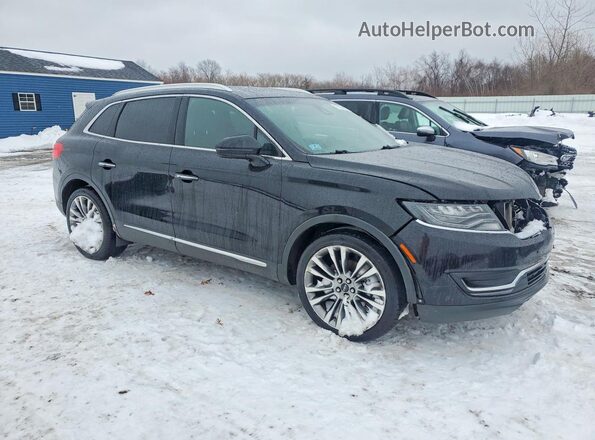 2LMPJ8LP1HBL37001 2017 LINCOLN MKX Black Przód prawy