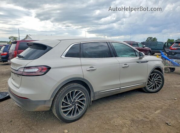 2LMPJ8LP4KBL16375 2019 LINCOLN NAUTILUS Cream Tył prawy