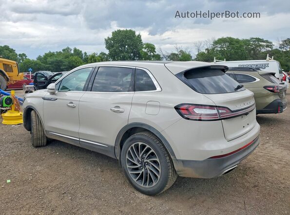 2LMPJ8LP4KBL16375 2019 LINCOLN NAUTILUS Cream Tył lewy