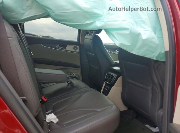 2LMPJ8LP4KBL22659 2019 LINCOLN NAUTILUS Burgundy Rear seats view