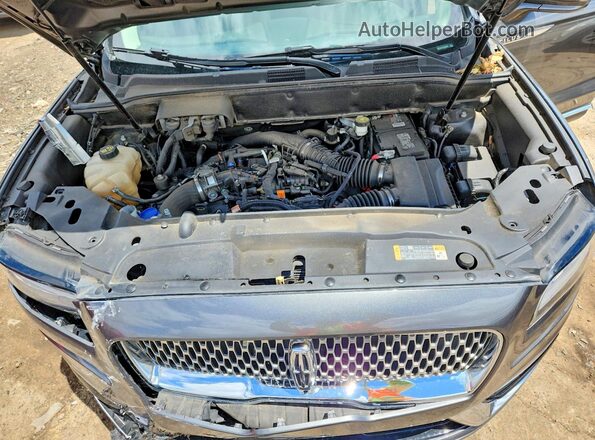 2LMPJ8LP8KBL54000 2019 LINCOLN NAUTILUS Gray Engine compartment view