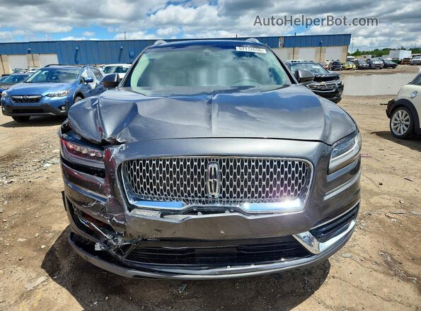 2LMPJ8LP8KBL54000 2019 LINCOLN NAUTILUS Gray Front view