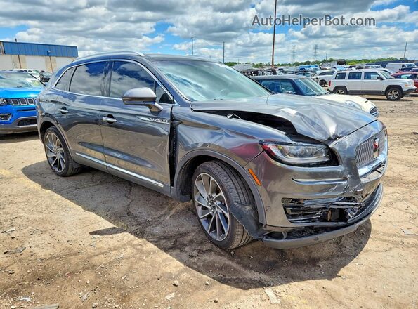 2LMPJ8LP8KBL54000 2019 LINCOLN NAUTILUS Gray Front right