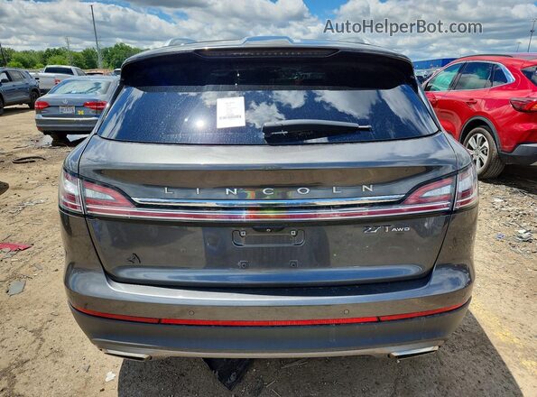 2LMPJ8LP8KBL54000 2019 LINCOLN NAUTILUS Gray Rear view