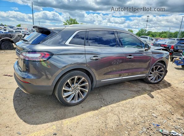 2LMPJ8LP8KBL54000 2019 LINCOLN NAUTILUS Gray Rear right