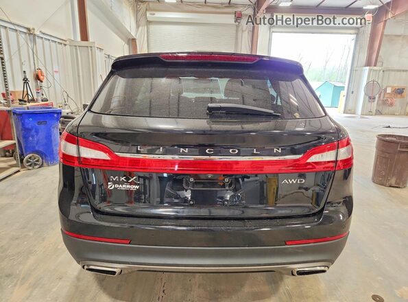 2LMPJ8LR0HBL39646 2017 LINCOLN MKX Black Հետևի տեսք