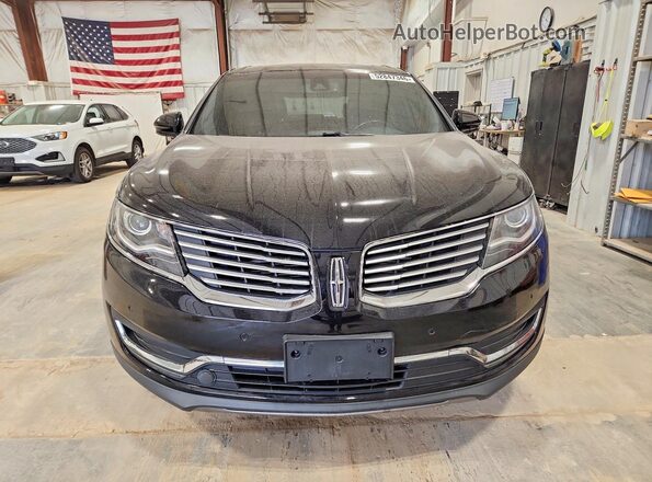 2LMPJ8LR0HBL39646 2017 LINCOLN MKX Black Դիմացի տեսք