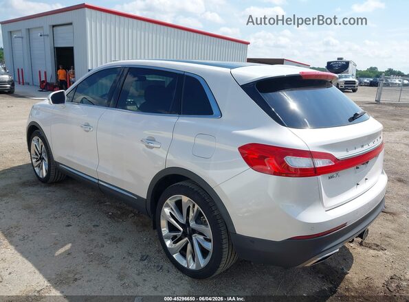 2LMPJ8LR2JBL37466 2018 LINCOLN MKX White Հետևի ձախ