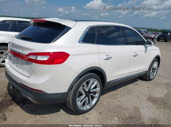 2LMPJ8LR2JBL37466 2018 LINCOLN MKX White Հետևի աջ