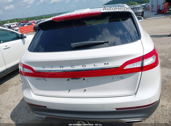 2LMPJ8LR2JBL37466 2018 LINCOLN MKX White 