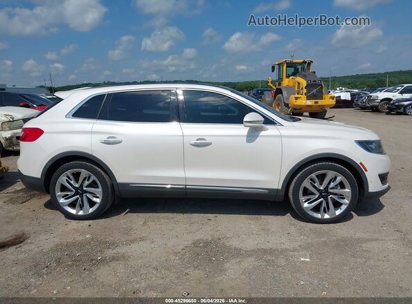 2LMPJ8LR2JBL37466 2018 LINCOLN MKX White Սալոնի հետևի տեսք