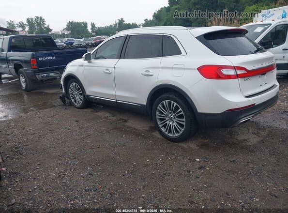 2LMPJ8LR3HBL48924 2017 LINCOLN MKX Белый 