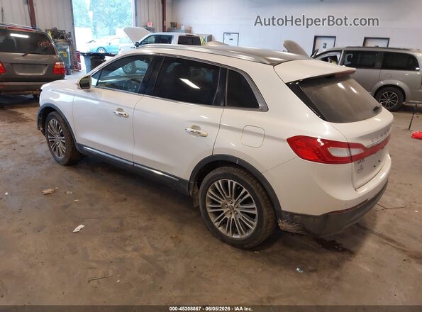 2LMPJ8LR4HBL51945 2017 LINCOLN MKX White Հետևի ձախ