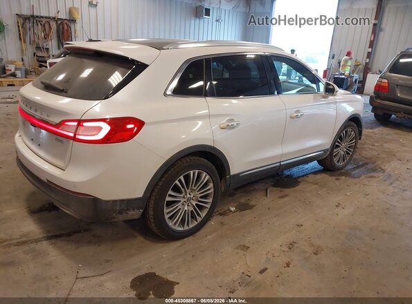 2LMPJ8LR4HBL51945 2017 LINCOLN MKX White Հետևի աջ