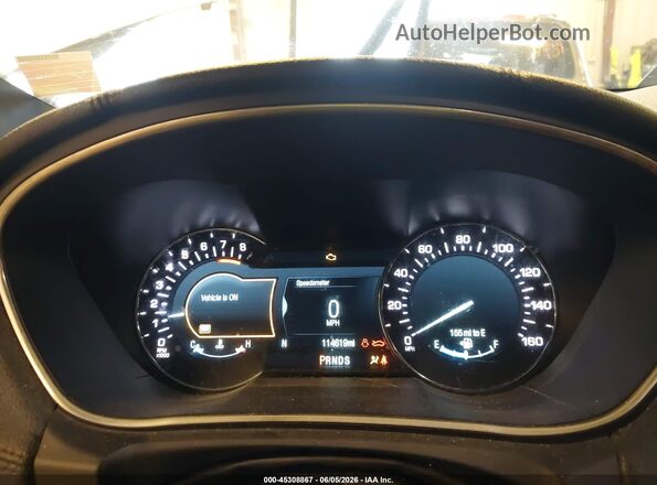 2LMPJ8LR4HBL51945 2017 LINCOLN MKX White Հետևի նստատեղերի տեսք