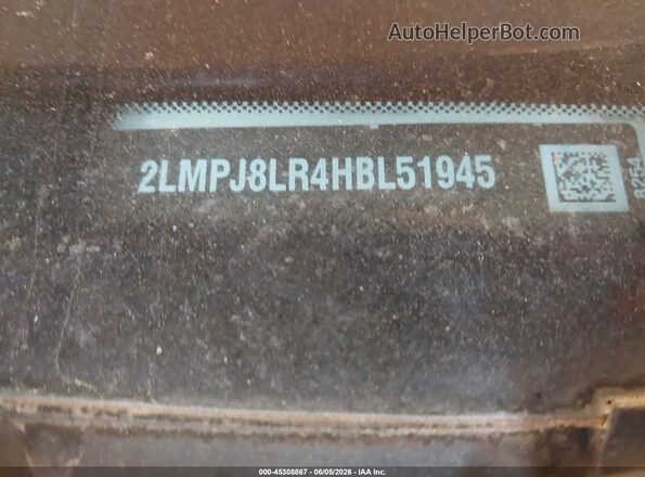 2LMPJ8LR4HBL51945 2017 LINCOLN MKX White Շարժիչի բաժամունքի տեսք