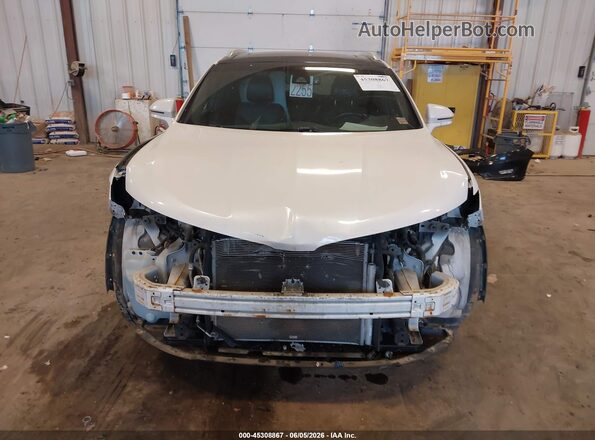 2LMPJ8LR4HBL51945 2017 LINCOLN MKX White Սարքավորումների վահանակի տեսք