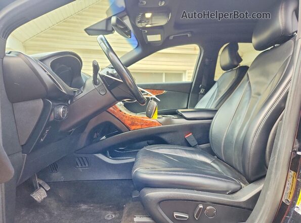 2LMPJ8LR4JBL40675 2018 LINCOLN MKX Black Вид салону спереду