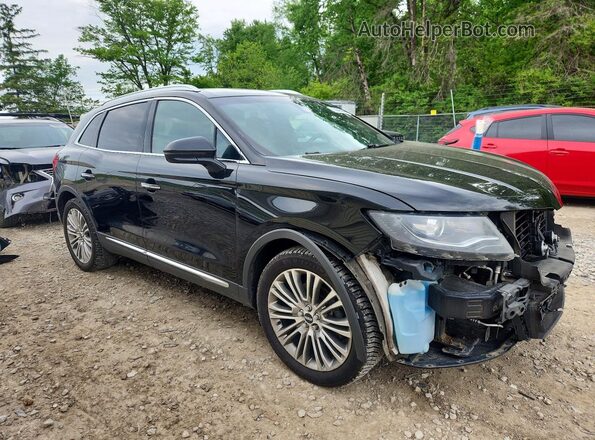 2LMPJ8LR4JBL40675 2018 LINCOLN MKX Black Передня права чверть