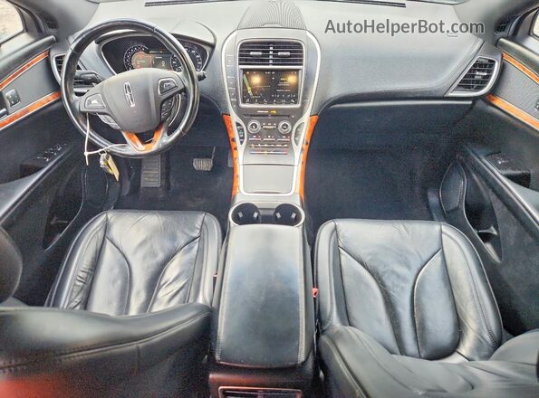 2LMPJ8LR4JBL40675 2018 LINCOLN MKX Black Вид панелі приладів