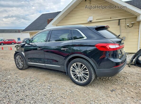 2LMPJ8LR4JBL40675 2018 LINCOLN MKX Black Задня ліва чверть