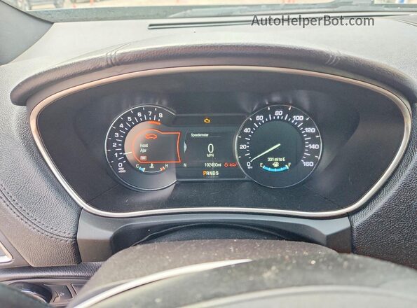 2LMPJ8LR4JBL40675 2018 LINCOLN MKX Black Вид щитка приладів