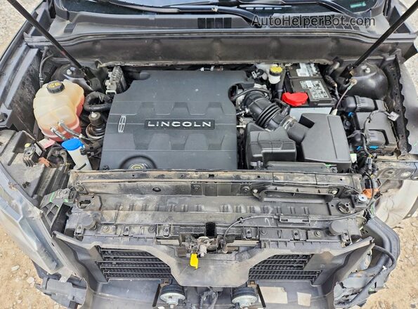 2LMPJ8LR4JBL40675 2018 LINCOLN MKX Black Вид підкапотного простору