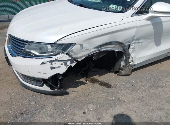 2LMPJ8LR6GBL31291 2016 LINCOLN MKX White Front view