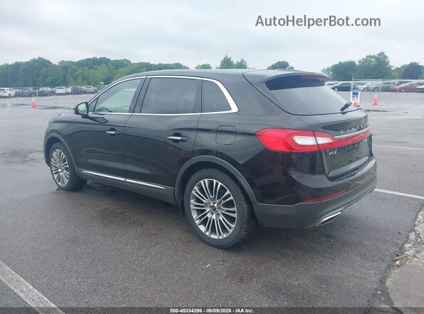 2LMPJ8LR7HBL13996 2017 LINCOLN MKX Black Rear left