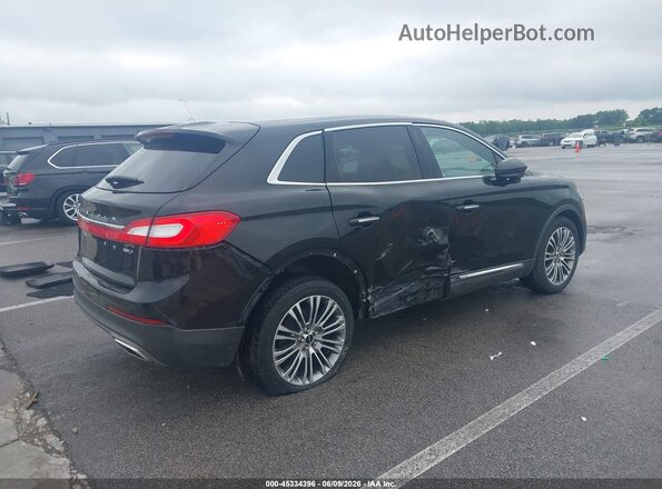 2LMPJ8LR7HBL13996 2017 LINCOLN MKX Black Rear right