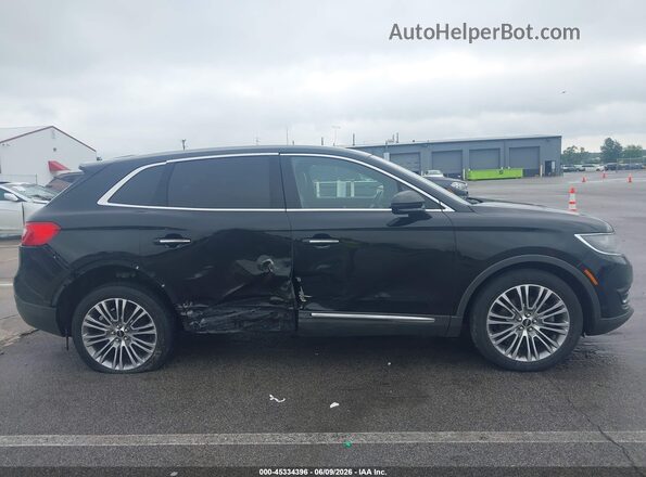 2LMPJ8LR7HBL13996 2017 LINCOLN MKX Black Rear interior view