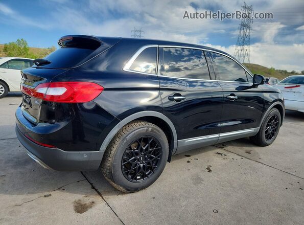 2LMPJ8LR7HBL50658 2017 LINCOLN MKX Black Rear right
