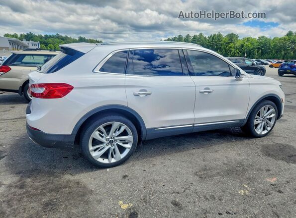 2LMPJ8LR8JBL19280 2018 LINCOLN MKX White Rear right