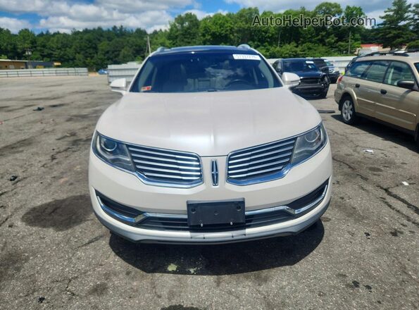 2LMPJ8LR8JBL19280 2018 LINCOLN MKX White Front view