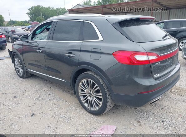 2LMPJ8LR8JBL38041 2018 LINCOLN MKX Gray Задня ліва чверть