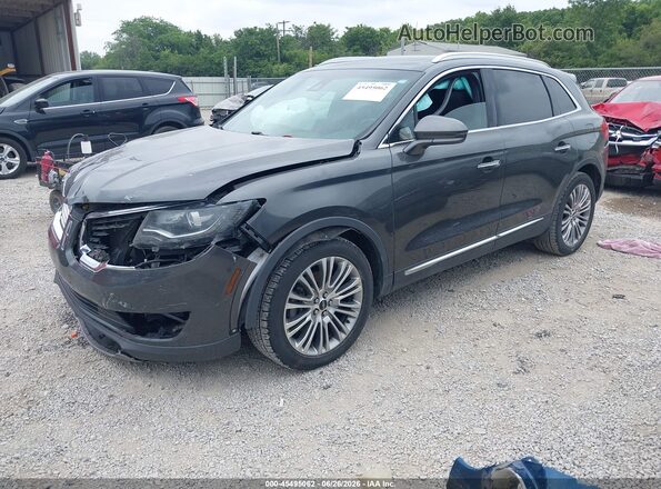 2LMPJ8LR8JBL38041 2018 LINCOLN MKX Gray Передня ліва чверть