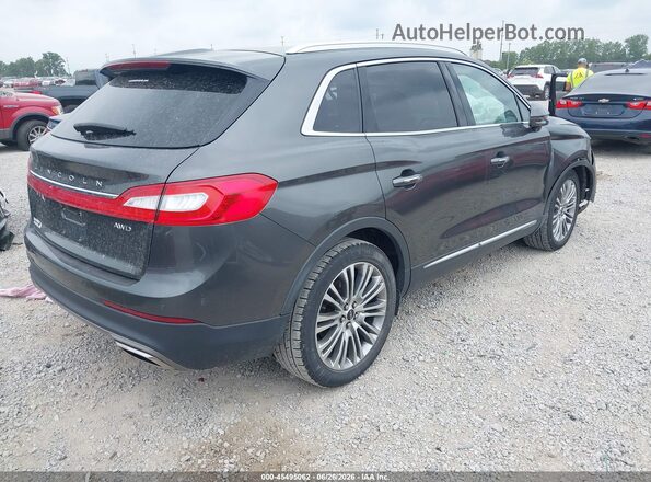 2LMPJ8LR8JBL38041 2018 LINCOLN MKX Gray Задня права чверть
